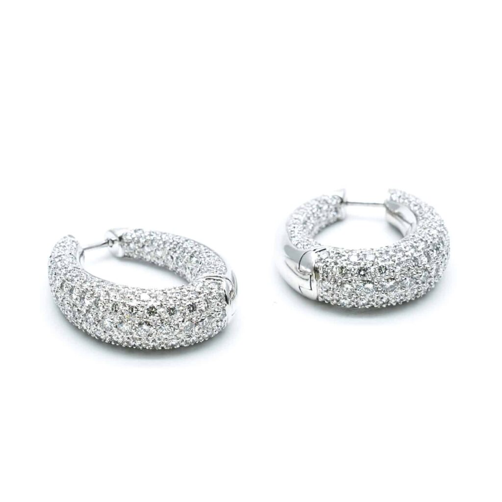 Boucles d'oreilles en diamant Fantaisie-pour-femme